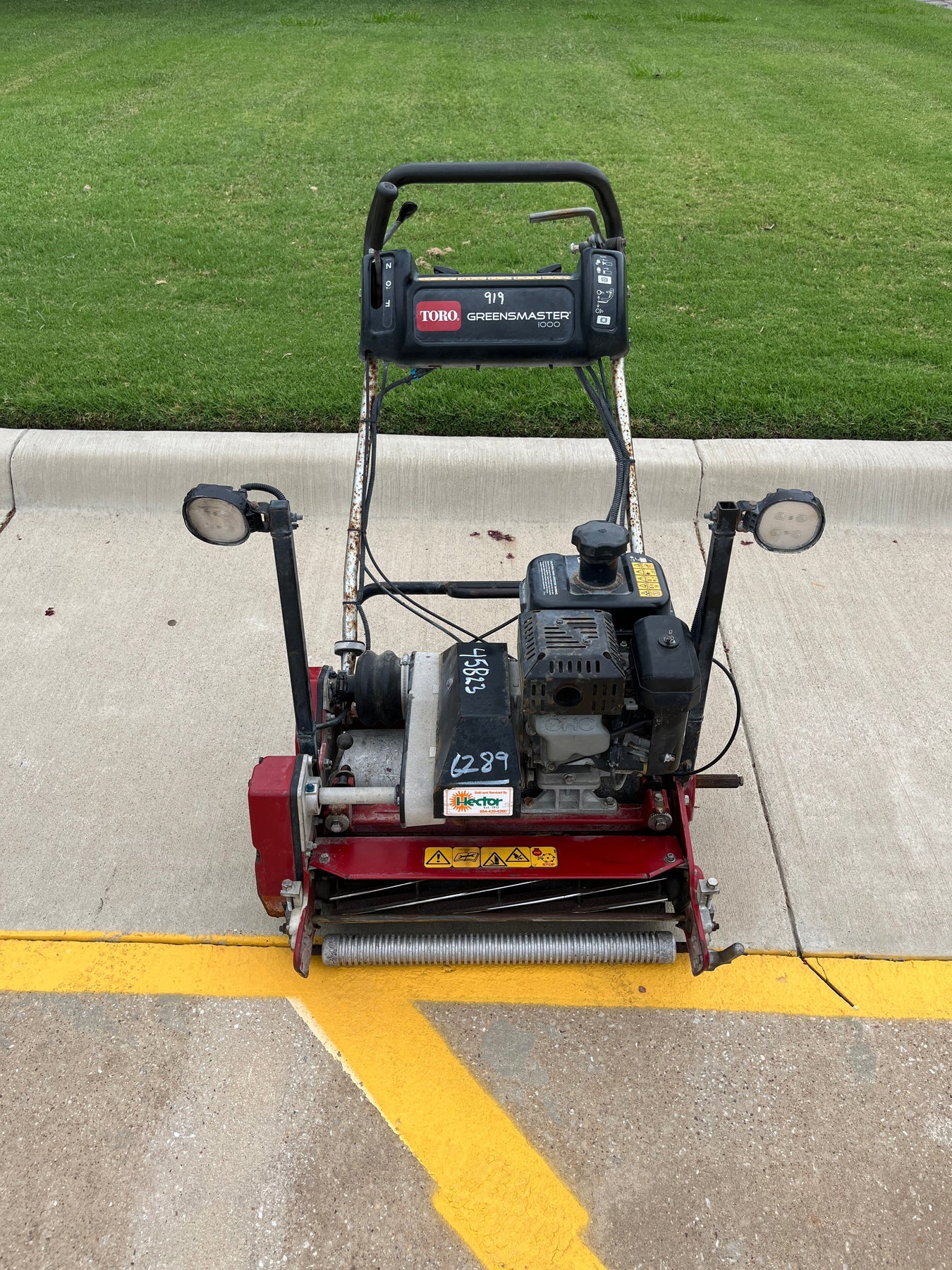 Toro greensmaster reel mower sale